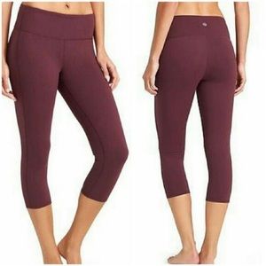 Athleta Women's Burgundy Leggings